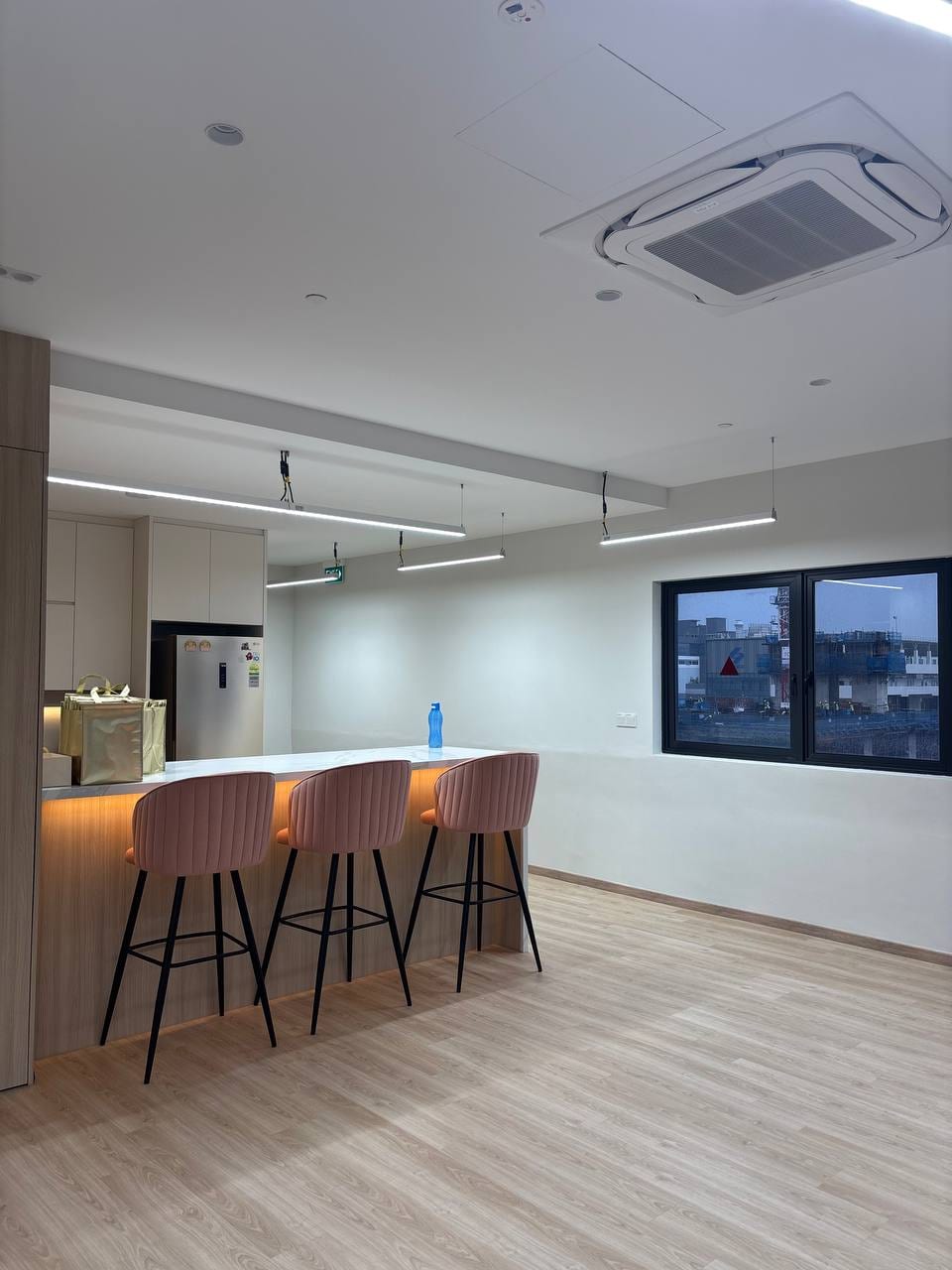 Pantry with counter seating