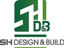 SH Design and Build logo